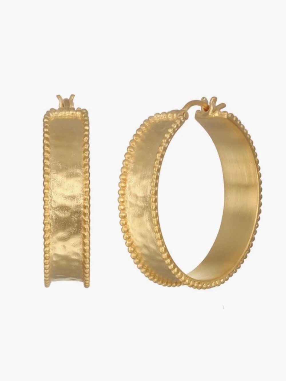 Satya Jewelry - Bold Spirit Gold Hoop Earrings